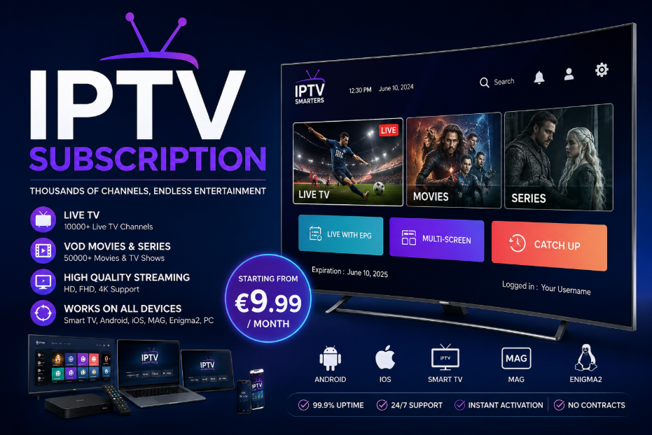 Buy IPTV subscription