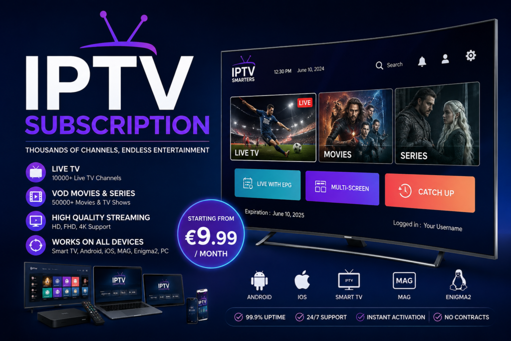 best iptv subscriptions